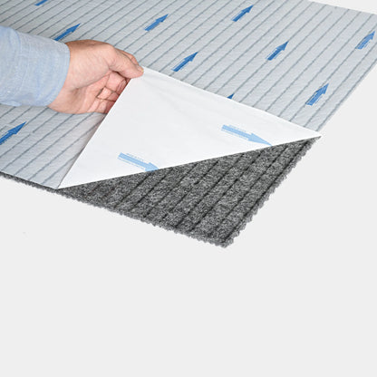 Foss Floors Ocean Blue 24'̡ x 24?̡ ' Peel and Stick Latitude Carpet Tile 60 sq ft 15 Piece