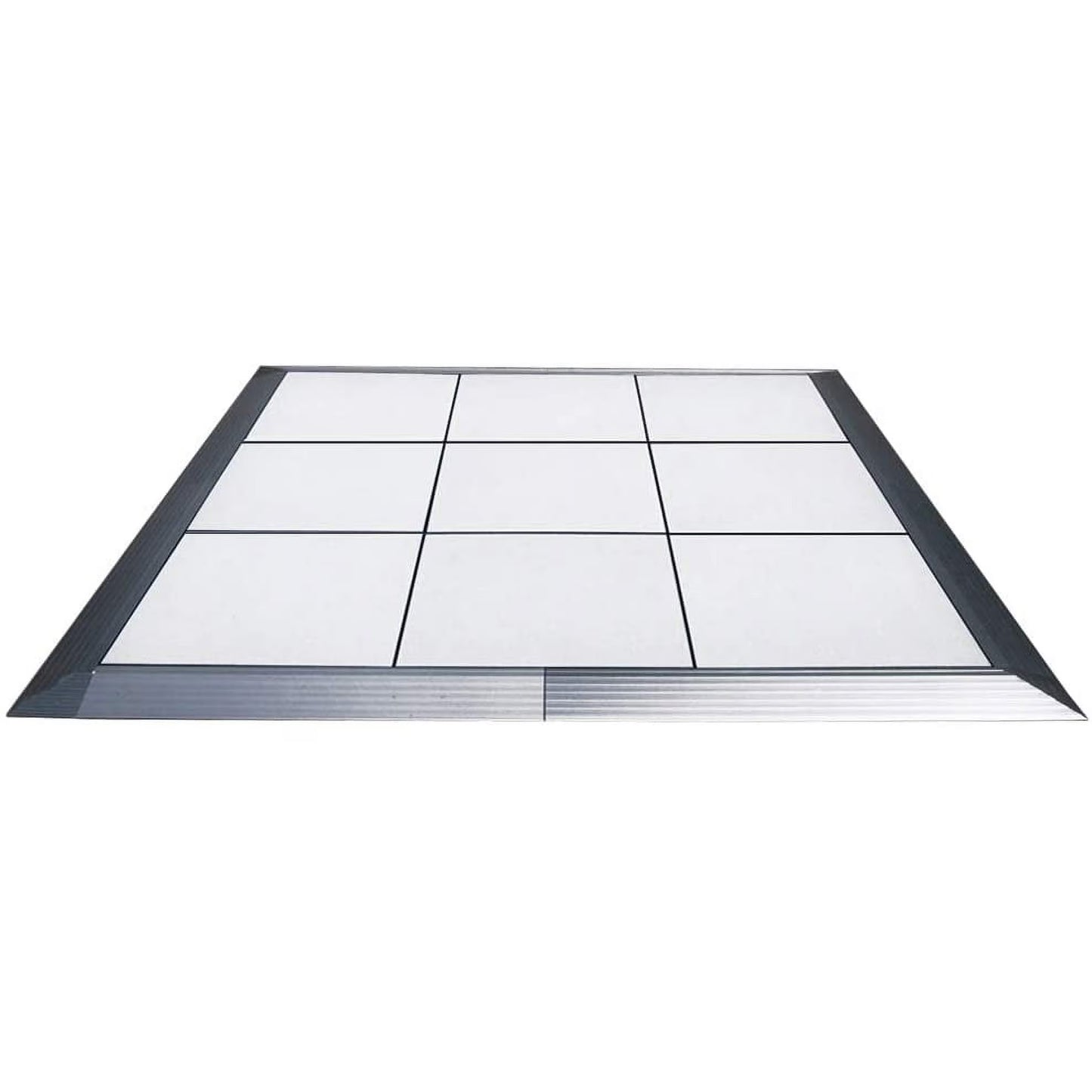 TentandTable Black Sparkle Portable Commercial Dance Floor - Indoor & Outdoor, 9 ft x 9 ft