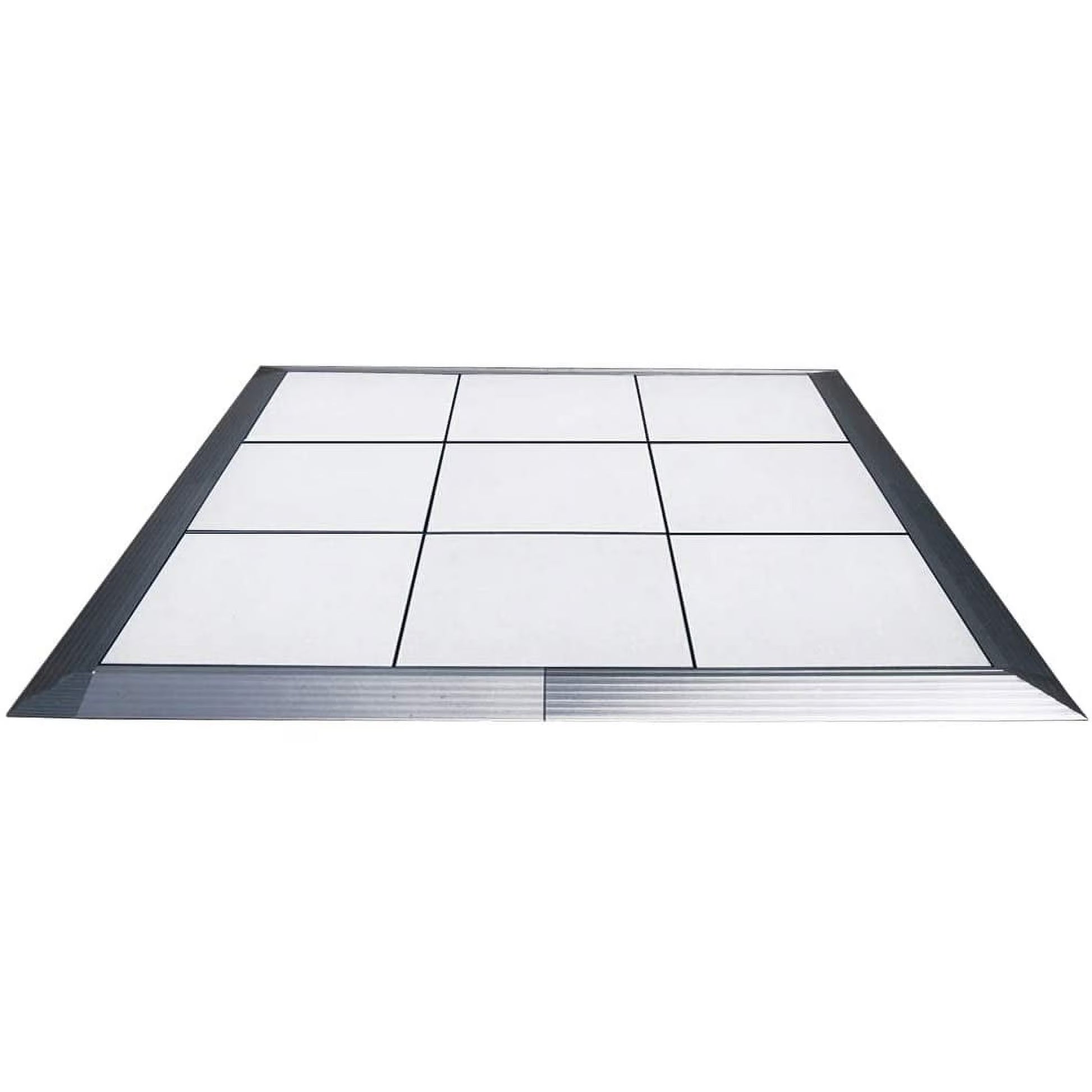 TentandTable Black Sparkle Portable Commercial Dance Floor - Indoor & Outdoor, 9 ft x 9 ft