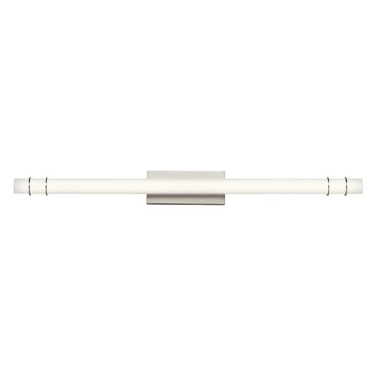 11255NILED-Kichler Lighting-Korona - 1 Light Linear Bath Vanity Approved For Damp Locations - With Transitional Inspirations - 4.75 Inches Tall By