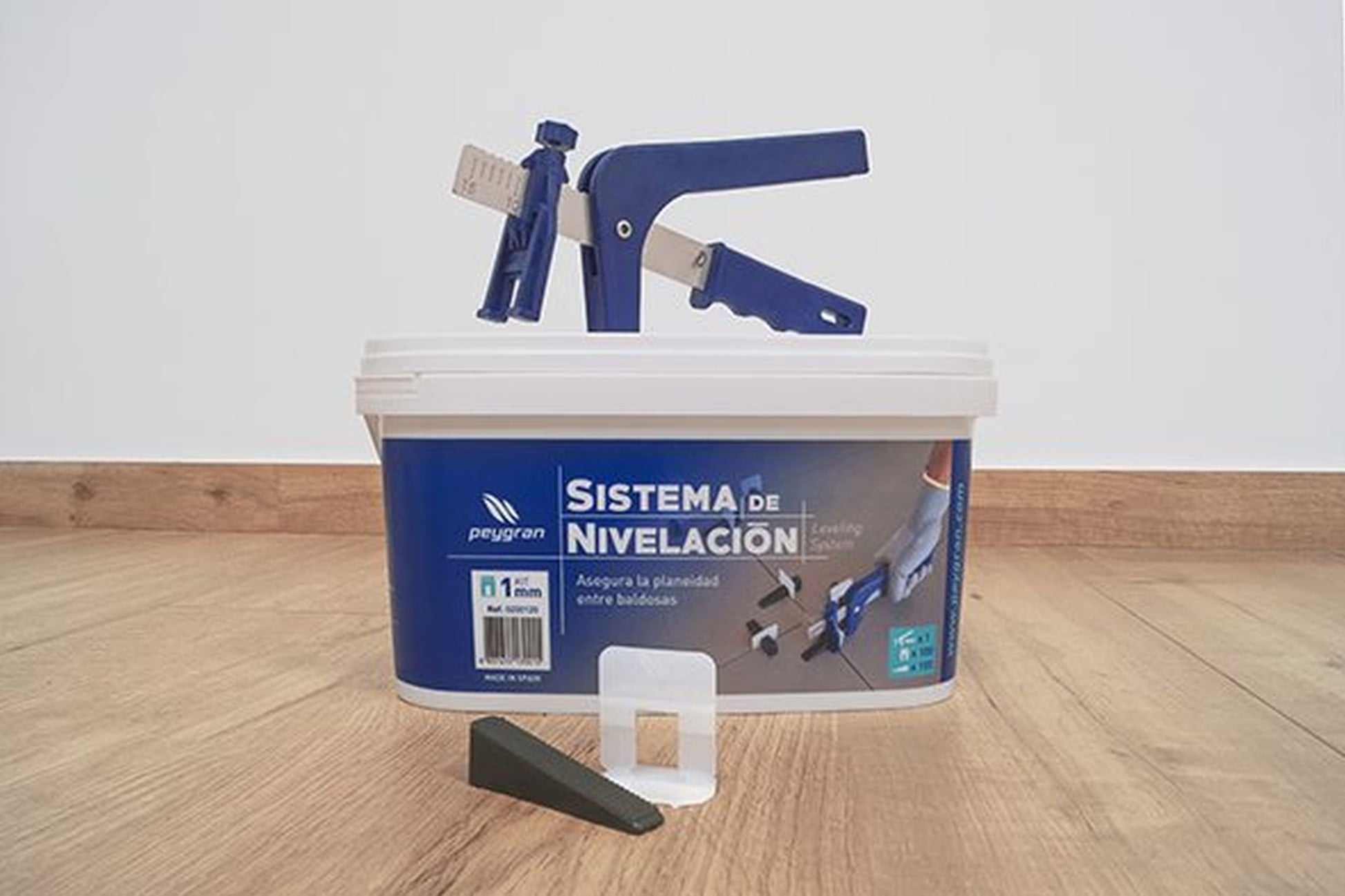 The Tile Project Peygran Tile Leveling System Kit for Tile-2mm Clip-Large