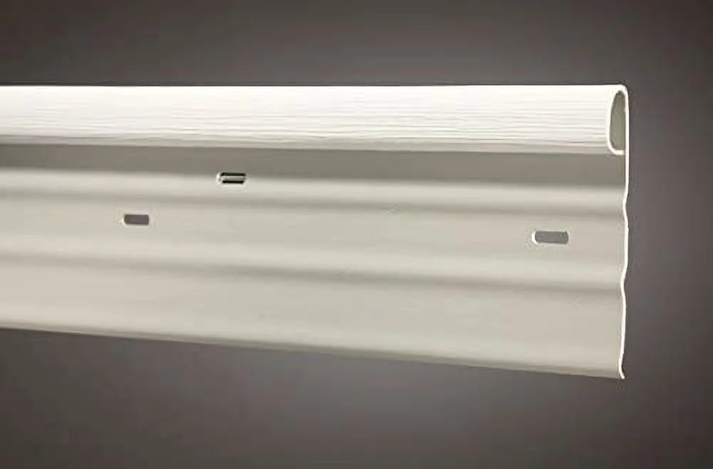 Mobile Home Vinyl Skirting White Top Back Mount Trim 10 Pack (58 Feet)