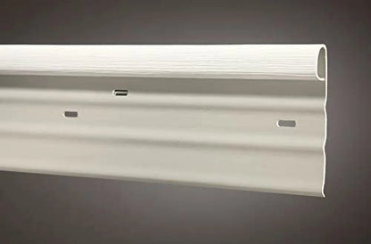 Mobile Home Vinyl Skirting White Top Back Mount Trim 10 Pack (58 Feet)