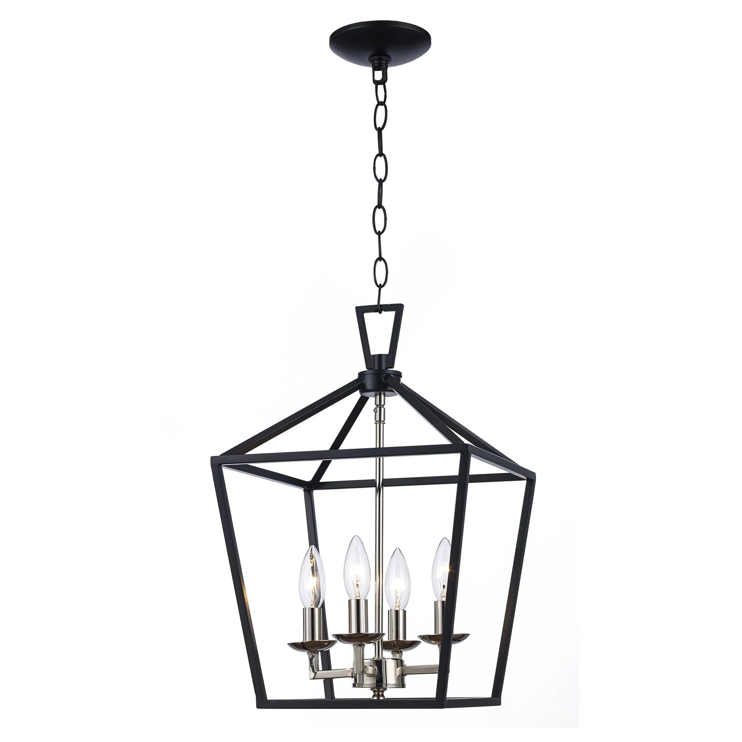 Trans Globe Lighting 10264 Lacey 4 Light 12" Wide Pendant - Chrome