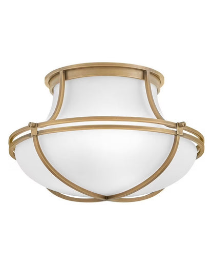 Hinkley Lighting - Saddler - 21W 3 LED Medium Flush Mount In Traditional