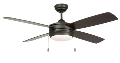 LAV52ESP4LK-LED-Craftmade Lighting-Laval - Ceiling Fan with Light Kit in Contemporary Style - 52 inches wide by 15.34 inches high