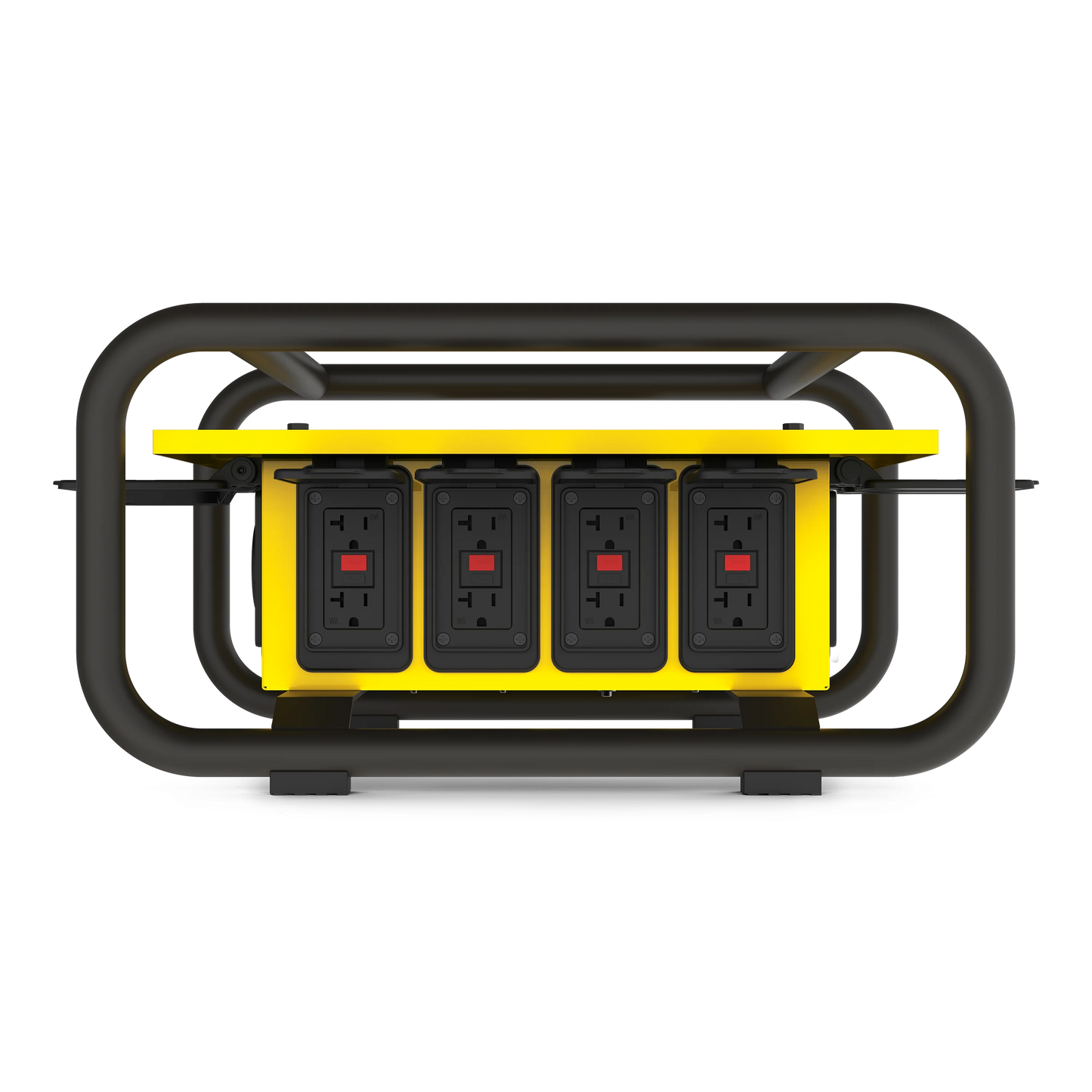 Champion Power Equipment Yellow 19.10" x 15.90" x 10.00", Steel Portable Electrical Distribution Box