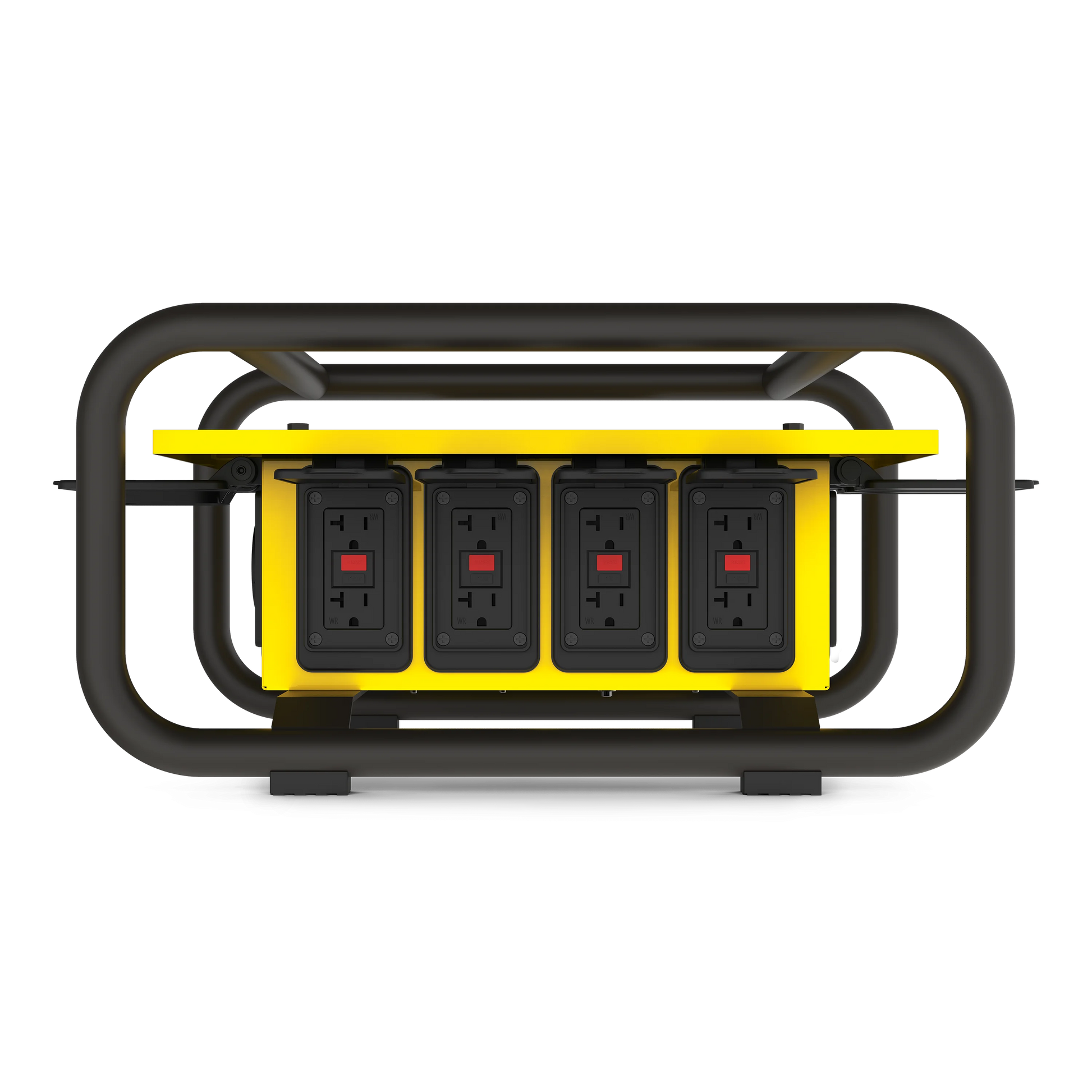 Champion Power Equipment Yellow 19.10" x 15.90" x 10.00", Steel Portable Electrical Distribution Box