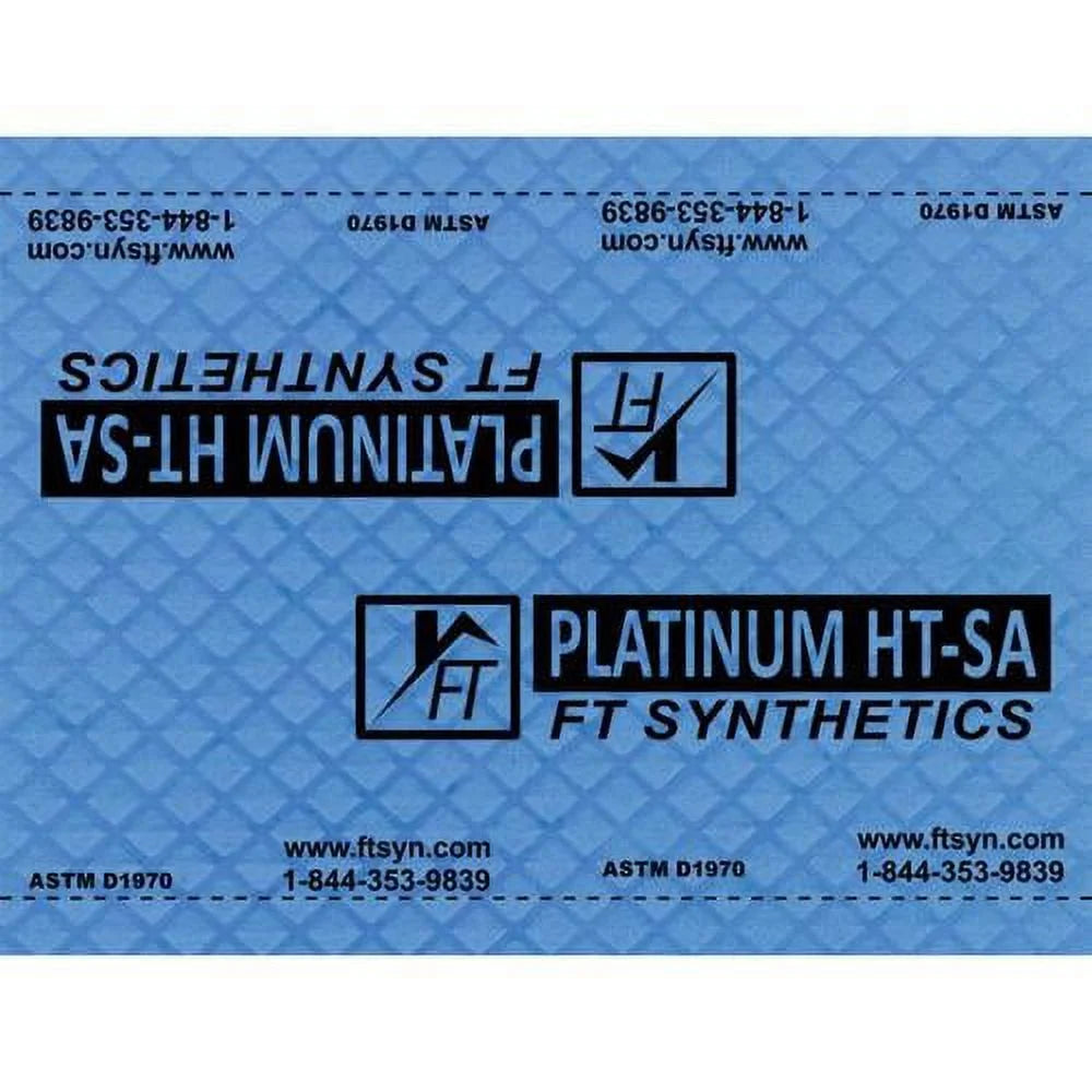 FT Synthetics Platinum HT Self Adhering Underlayment