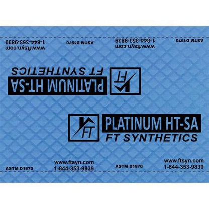 FT Synthetics Platinum HT Self Adhering Underlayment