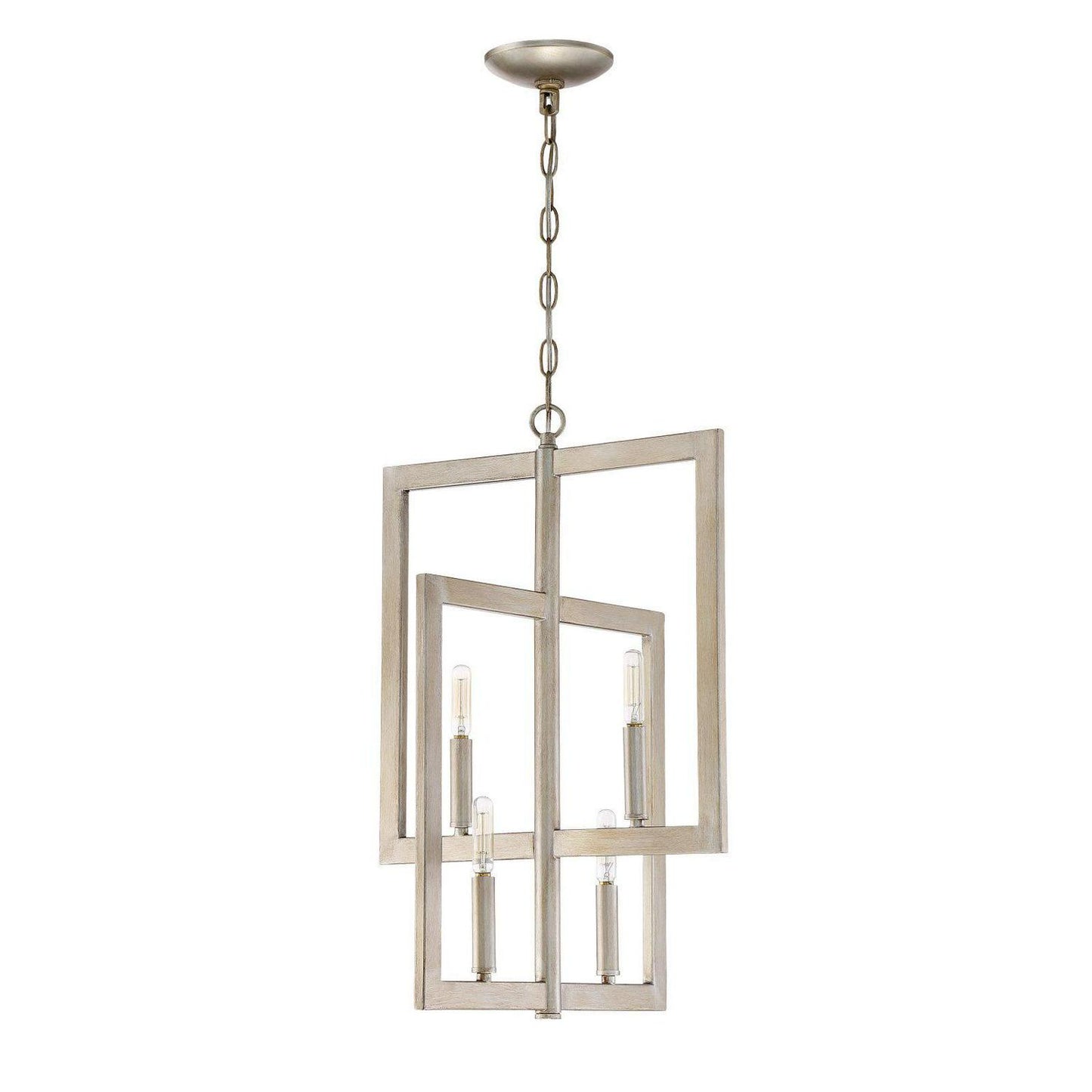 44934-GT-Craftmade Lighting-Portrait - Four Light 2-Tier Foyer - 15.5 inches wide by 21.5 inches high-Gold Twilight Finish -Traditional