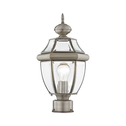 Livex Lighting Monterey Outdoor Post Head in White