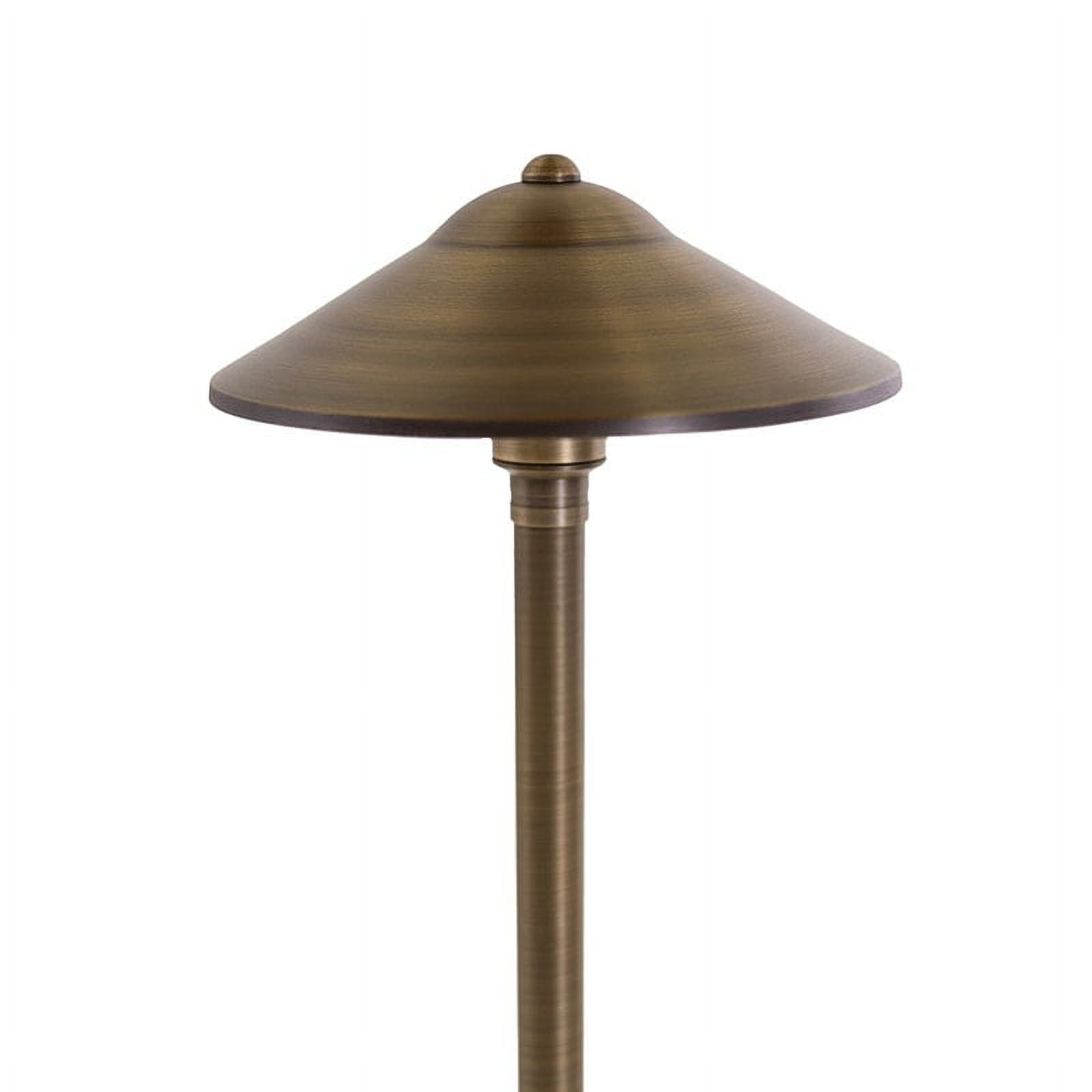 VOLT Brass Landscape Lighting Kit (6 Spotlights, 2 Path Lights)
