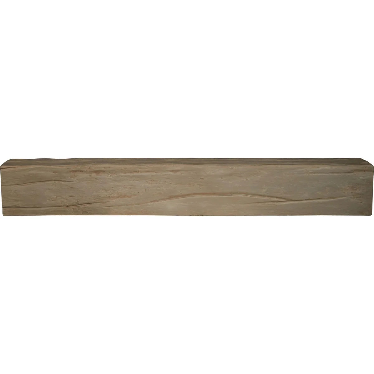 8"W x 8"H x 10'L 2-Sided (L-beam) Riverwood Endurathane Faux Wood Ceiling Beam, Honey Dew
