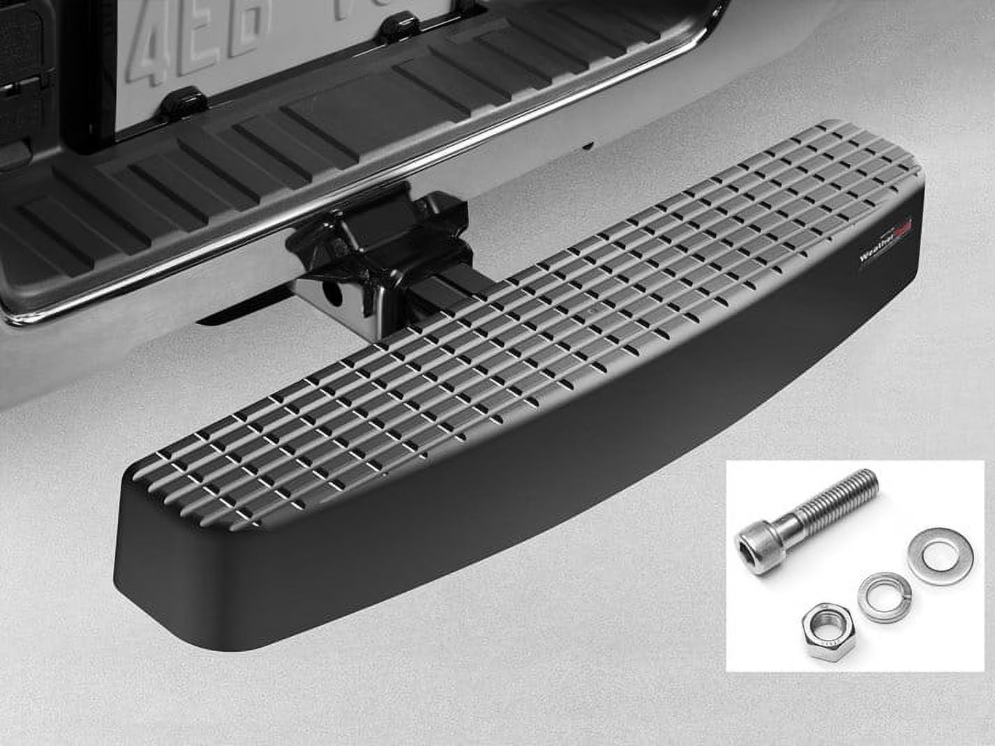 WeatherTech BumpStep XL with Theft Deterrent, Stainless Hardware, Hitch Step, Class 3