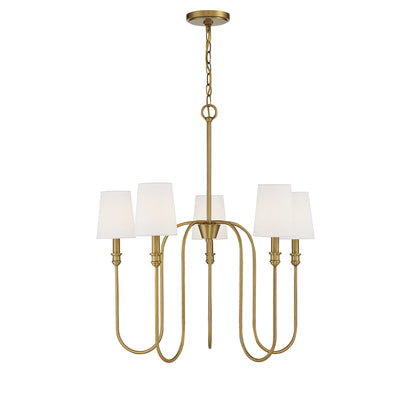 Trade Winds Lighting 5-Light Chandelier In Aged Iron