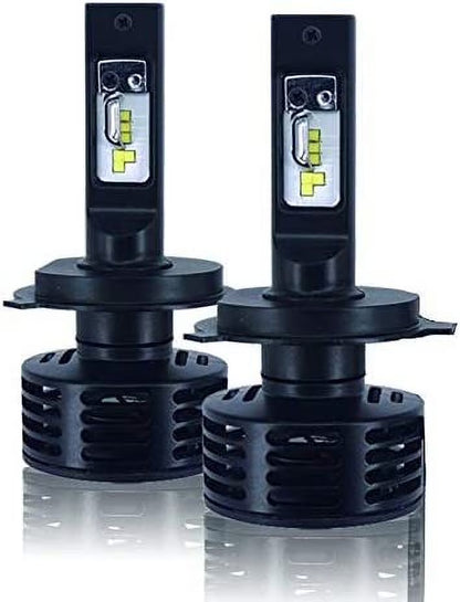 Alla Lighting 8000lm H11 LED Bulbs Extremely Super Bright ELA LED H8 H9 H11 Bulbs Replacement for Cars, Trucks, Motorcycles, 6500K Xenon White