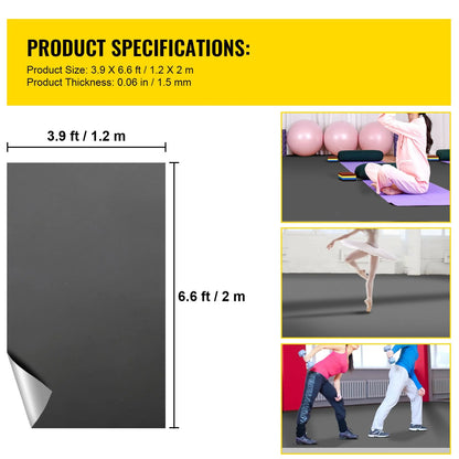 BENTISM Portable Non-Slide Dance Floor for Ballet, Jazz, and Hip-Hop