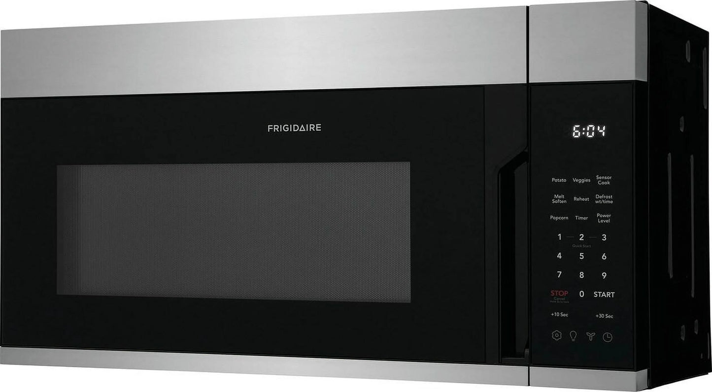 Frigidaire Fmow1852a 30" Wide 1.8 Cu. Ft. 1000 Watt Over The Range Microwave Led Lighting