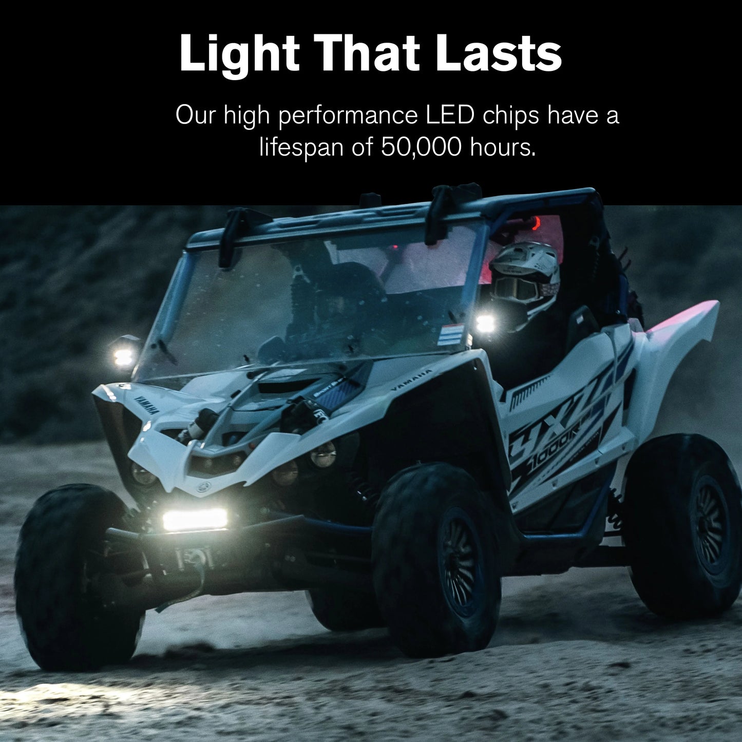 YADA Elevate off-road UTV Automotive Lighting Combo Kit, Black
