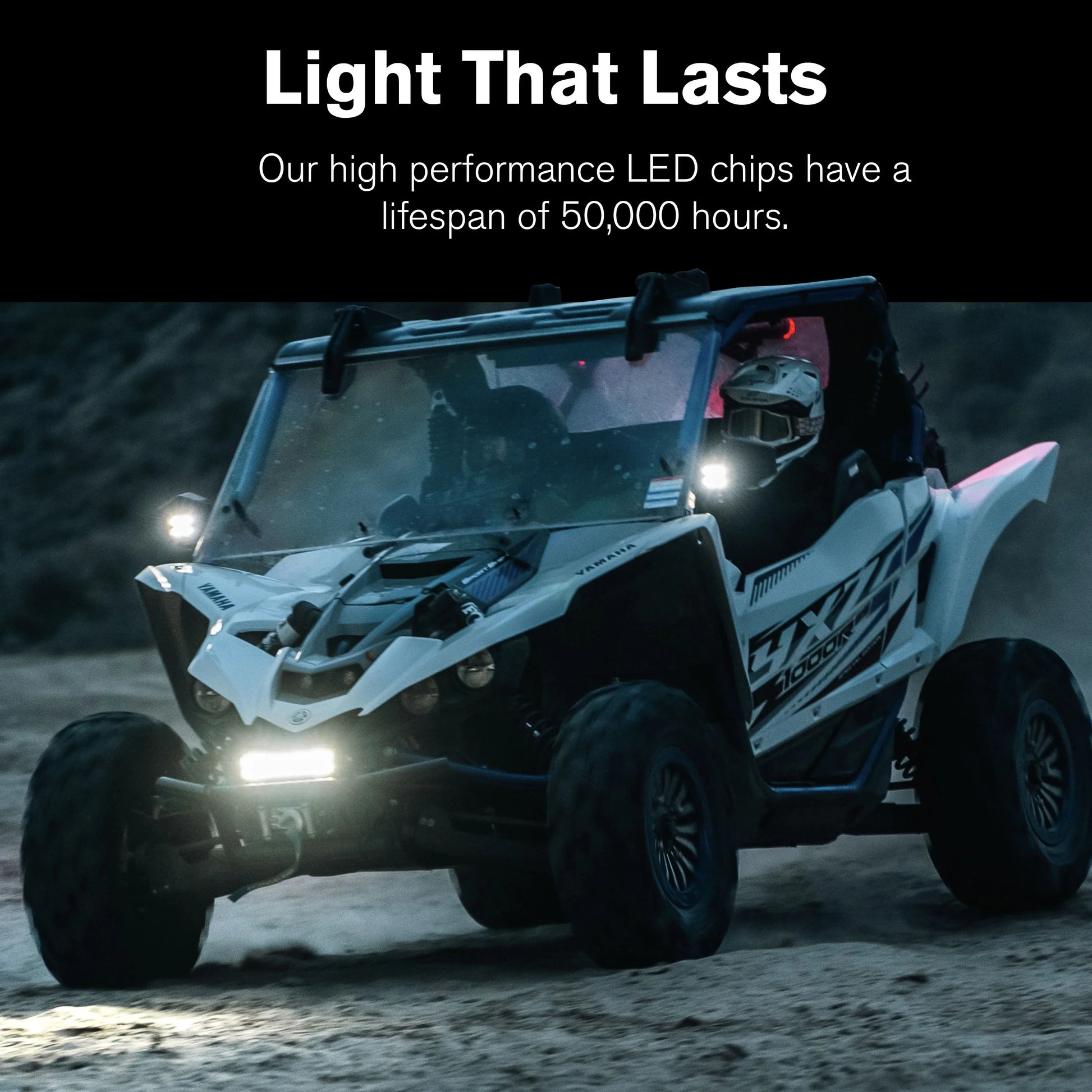 YADA Elevate off-road UTV Automotive Lighting Combo Kit, Black
