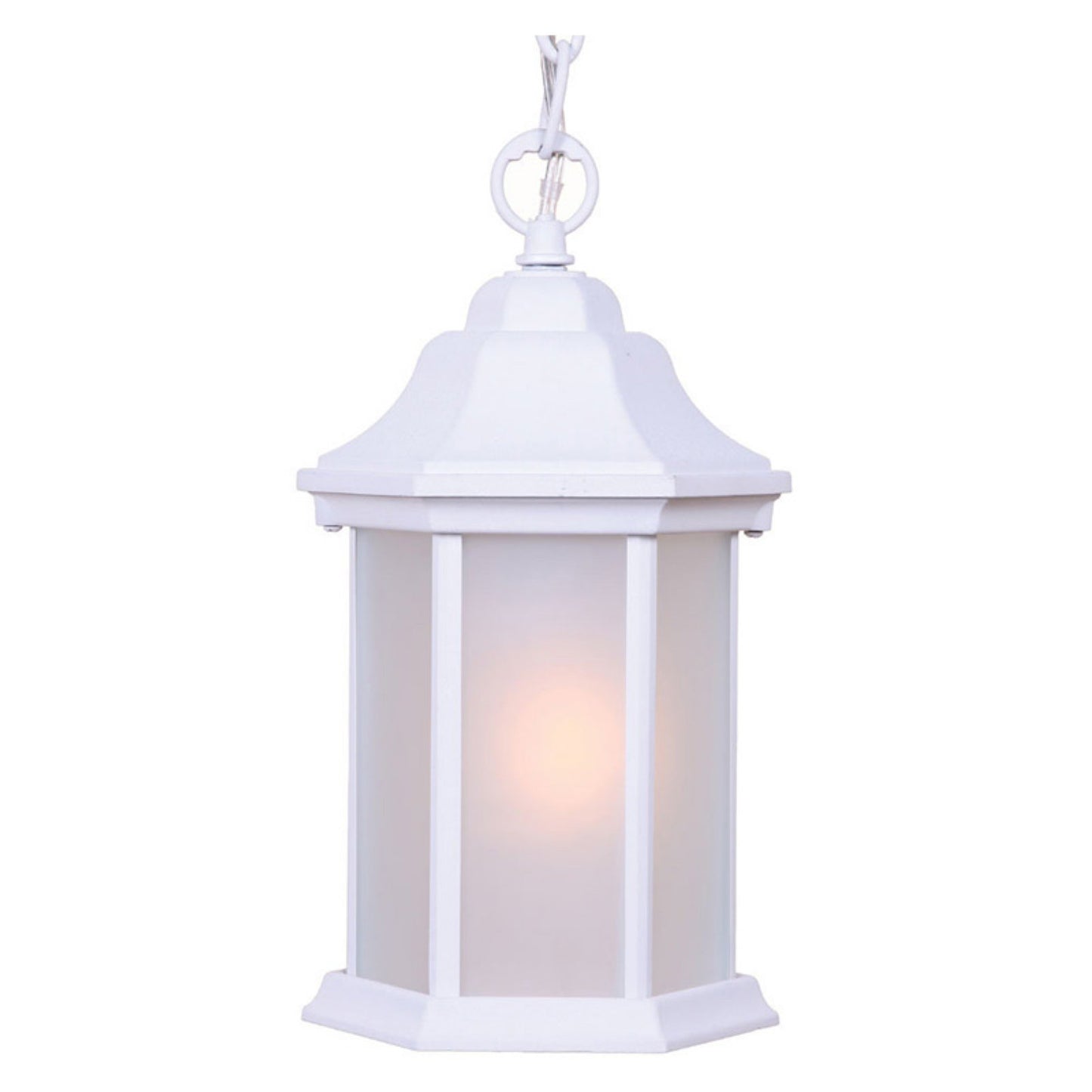 5185BK-Acclaim Lighting-Madison - One Light Outdoor Hanging Lantern - 6 Inches Wide by 12 Inches High