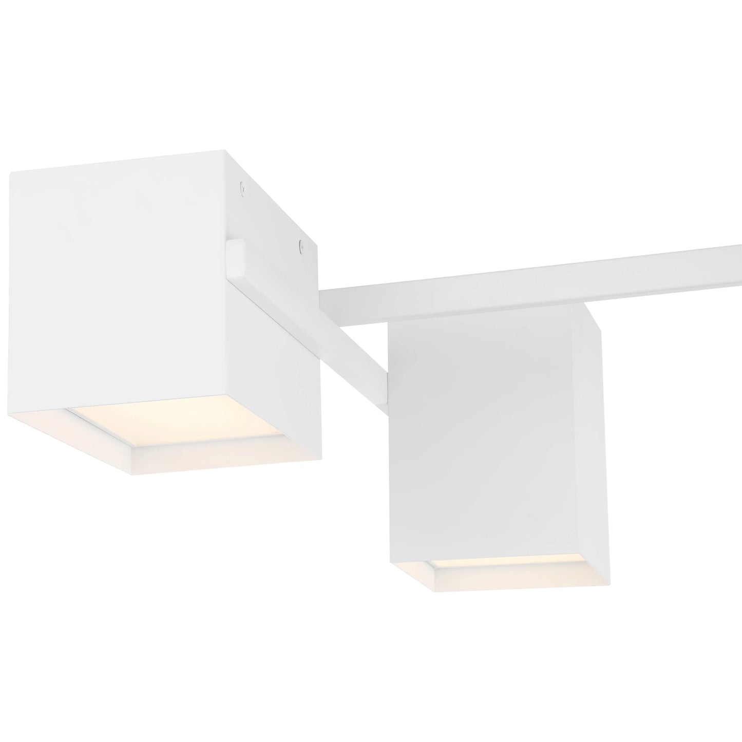 Access Lighting LED Flush Mount in Matte White Color