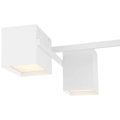Access Lighting LED Flush Mount in Matte White Color