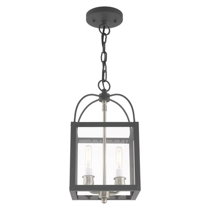 Livex Lighting 2-Light Convertible, 4041-76, 4041-80 Nordic Gray