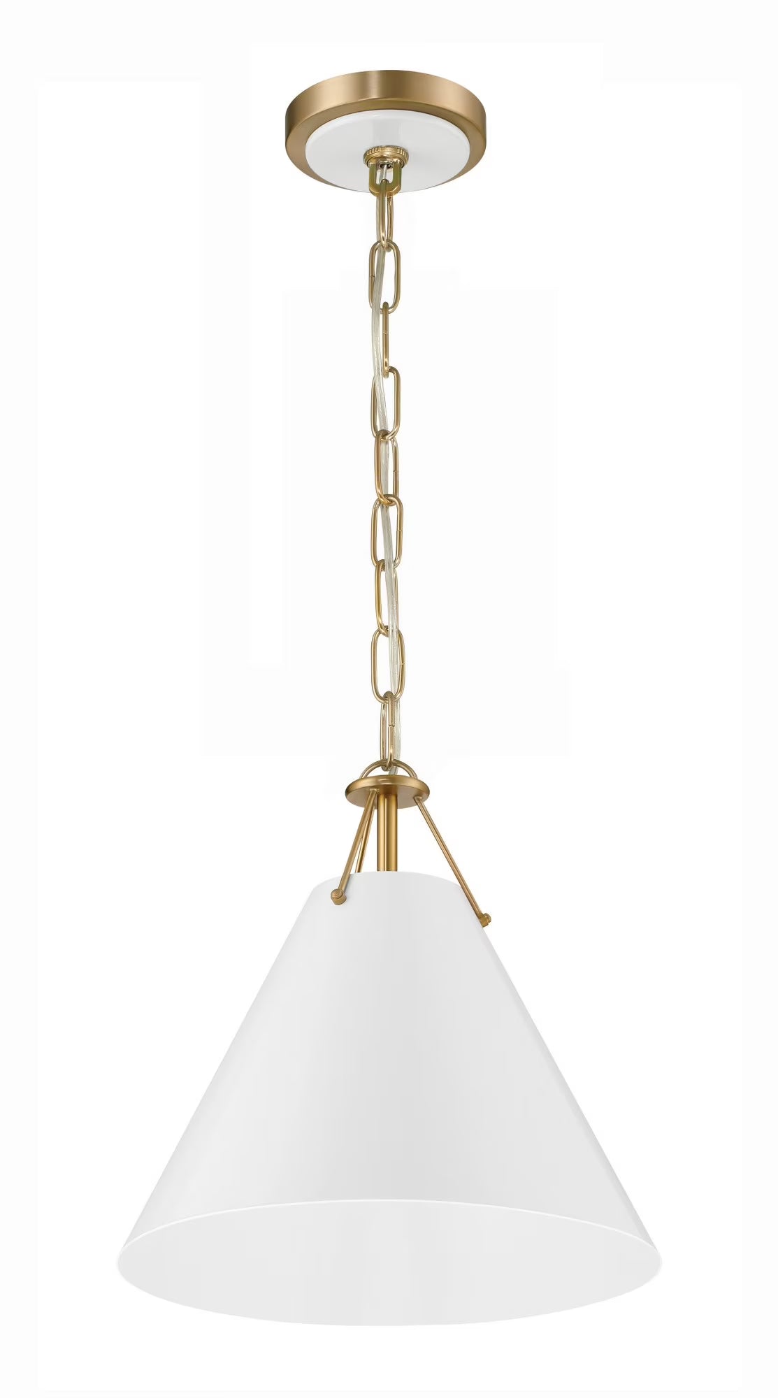 Crystorama Lighting - Pendant - Xavier - 1 Light Pendant-Matte Black Finish
