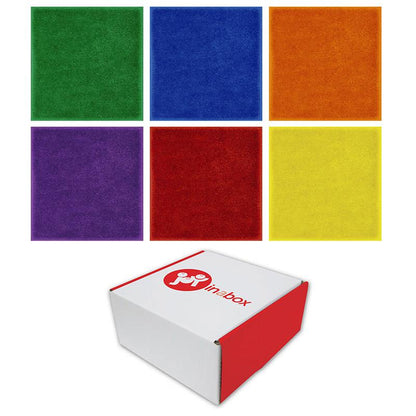 Joy Carpets & Co Joy Carpets Joy in a Box Carpet Squares, Pack of 24