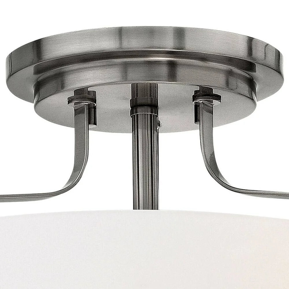 Hinkley Lighting - Three Light Semi-Flush Mount - Harper - 3 Light Medium