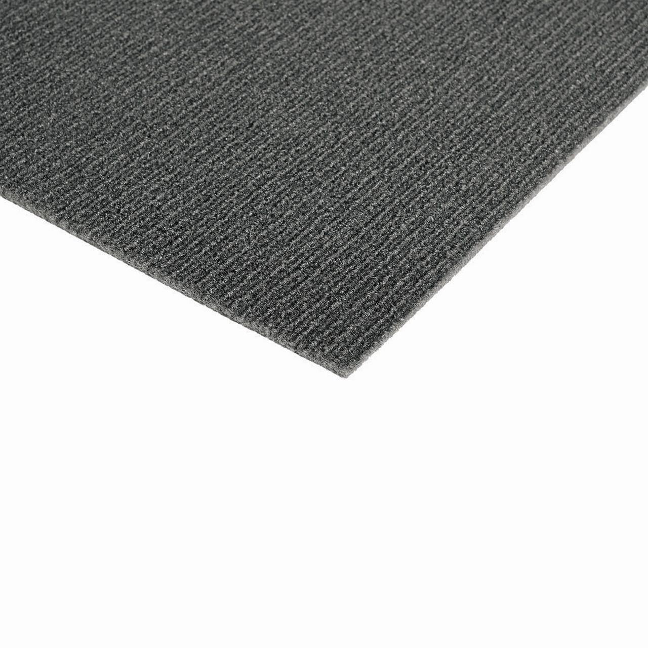 Foss Floors Sky Grey 24" x 24" Waterproof Carpet Tile 15 Pieces
