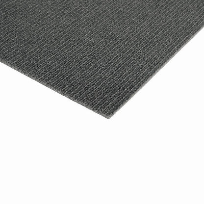Foss Floors Sky Grey 24" x 24" Waterproof Carpet Tile 15 Pieces