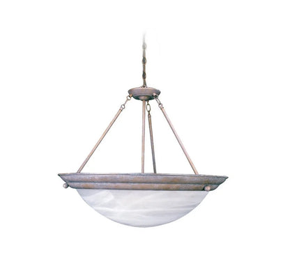 Volume Lighting Lunar 2-Light Brushed Nickel Interior Pendant
