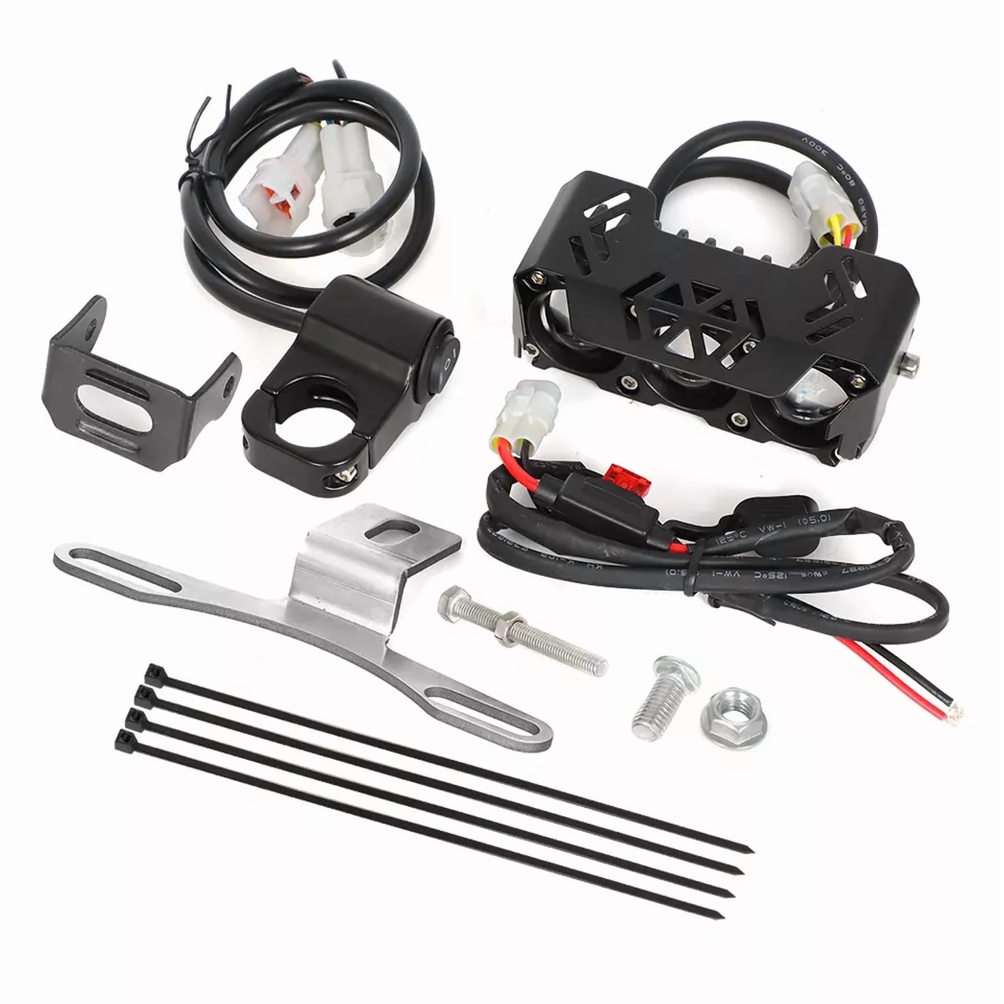 [2025 Upgraded] LED Headlight Light Bar Lighting Kit for Yamaha/Honda Dirt Bike, High Lumens Waterproof Shockproof, Night Riding Safety Enhanced