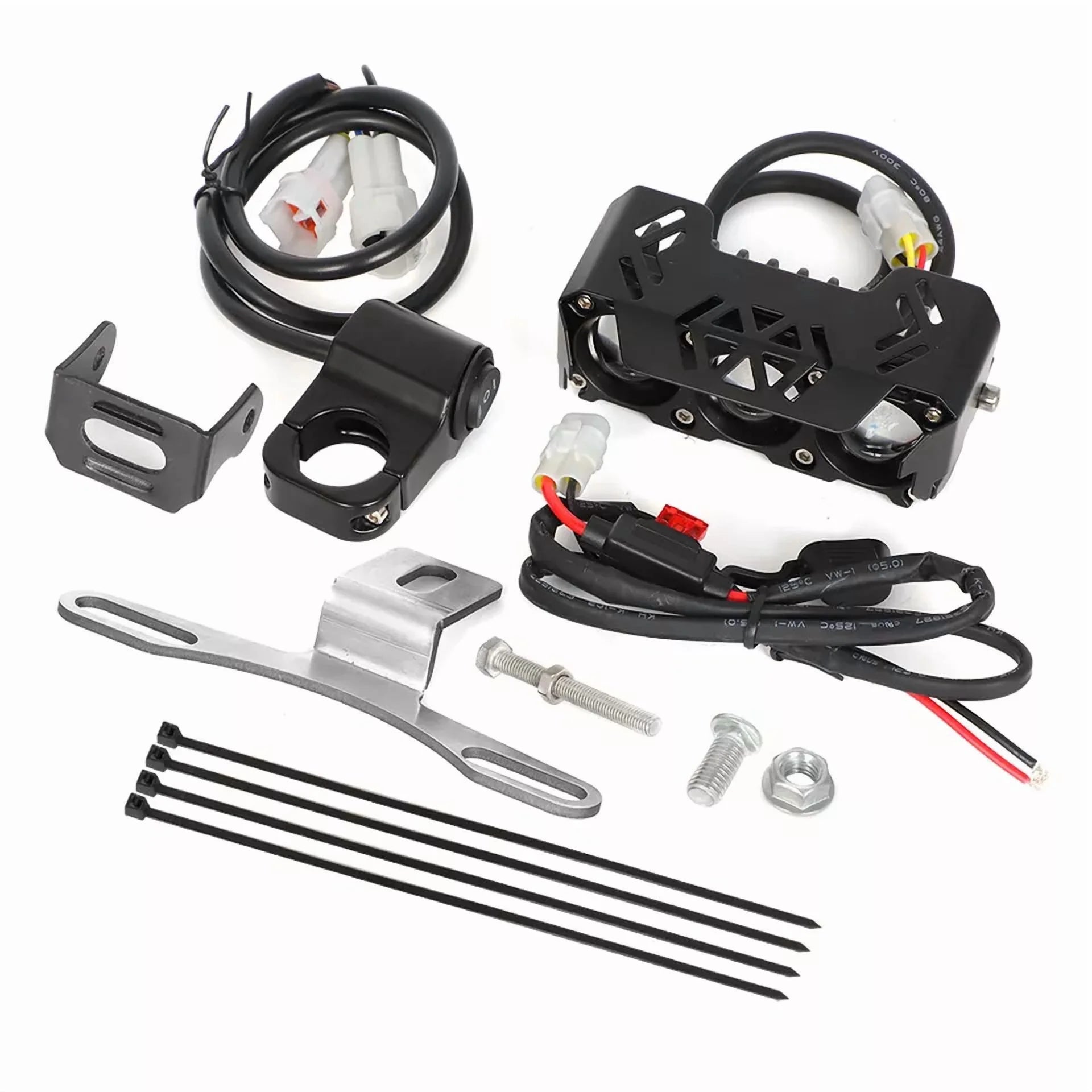 [2025 Upgraded] LED Headlight Light Bar Lighting Kit for Yamaha/Honda Dirt Bike, High Lumens Waterproof Shockproof, Night Riding Safety Enhanced