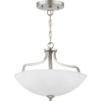 Progress Lighting - Three Light Semi-Flush Convertible - Close-to-Ceiling -