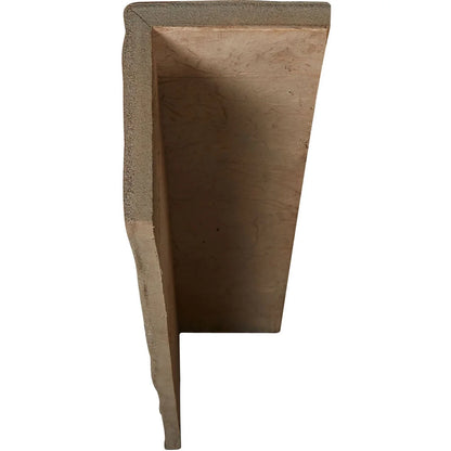 8"W x 8"H x 10'L 2-Sided (L-beam) Riverwood Endurathane Faux Wood Ceiling Beam, Honey Dew