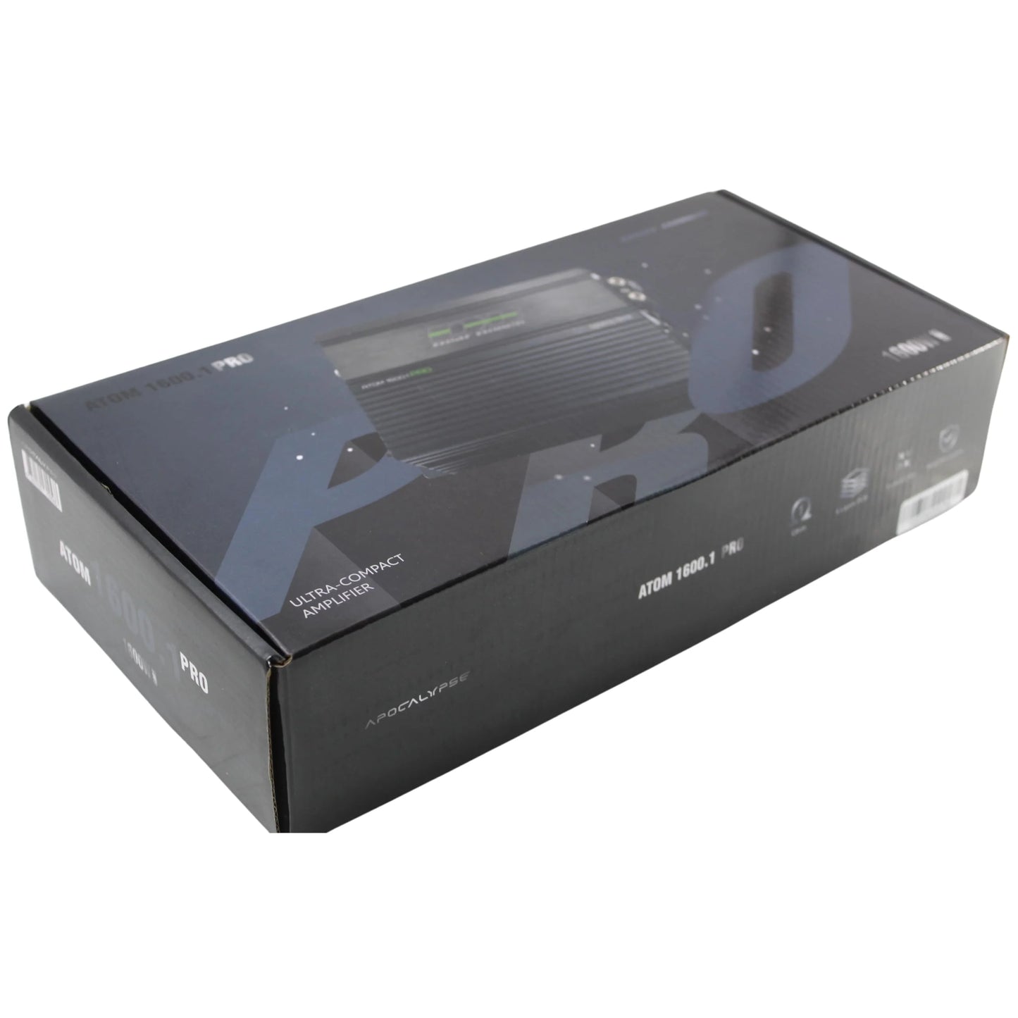 Deaf Bonce Apocalypse ATOM 1.6K Pro Ultra-Compact Amplifier with Bass Knob & Mounting Hardware