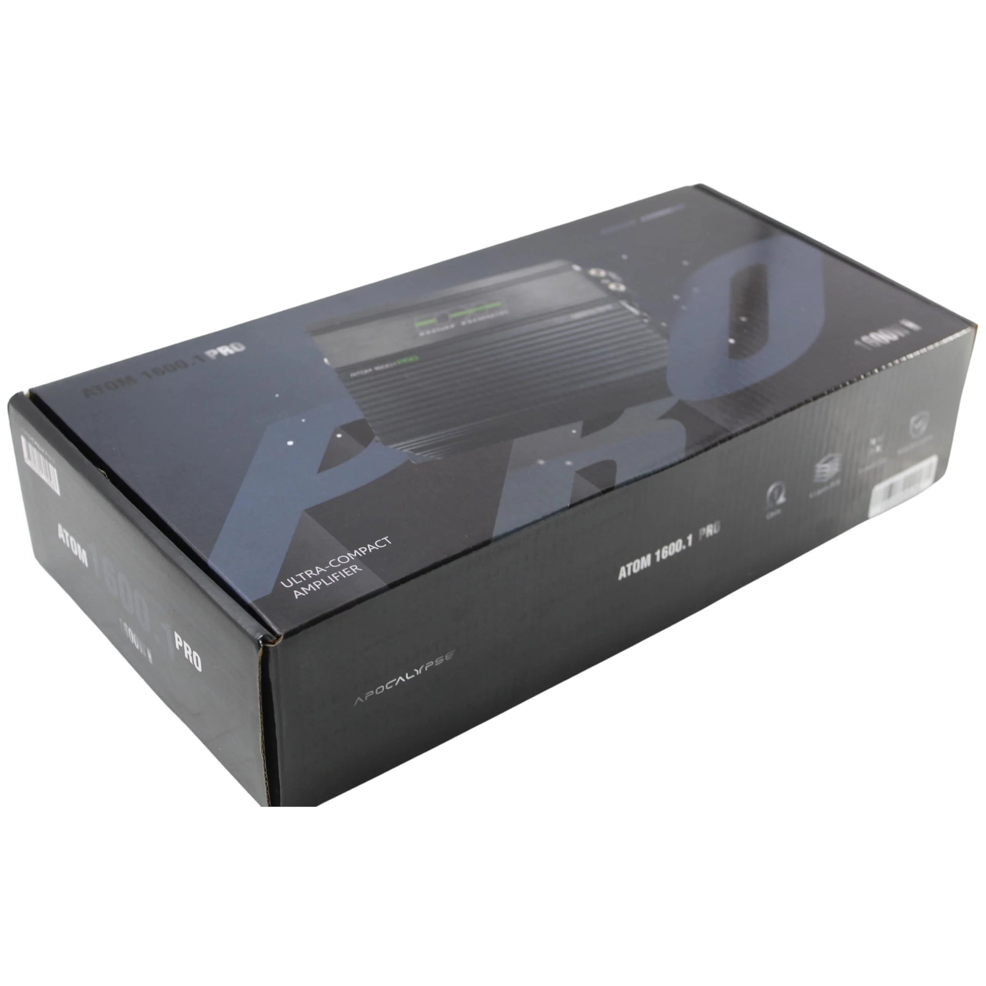 Deaf Bonce Apocalypse ATOM 1.6K Pro Ultra-Compact Amplifier with Bass Knob & Mounting Hardware