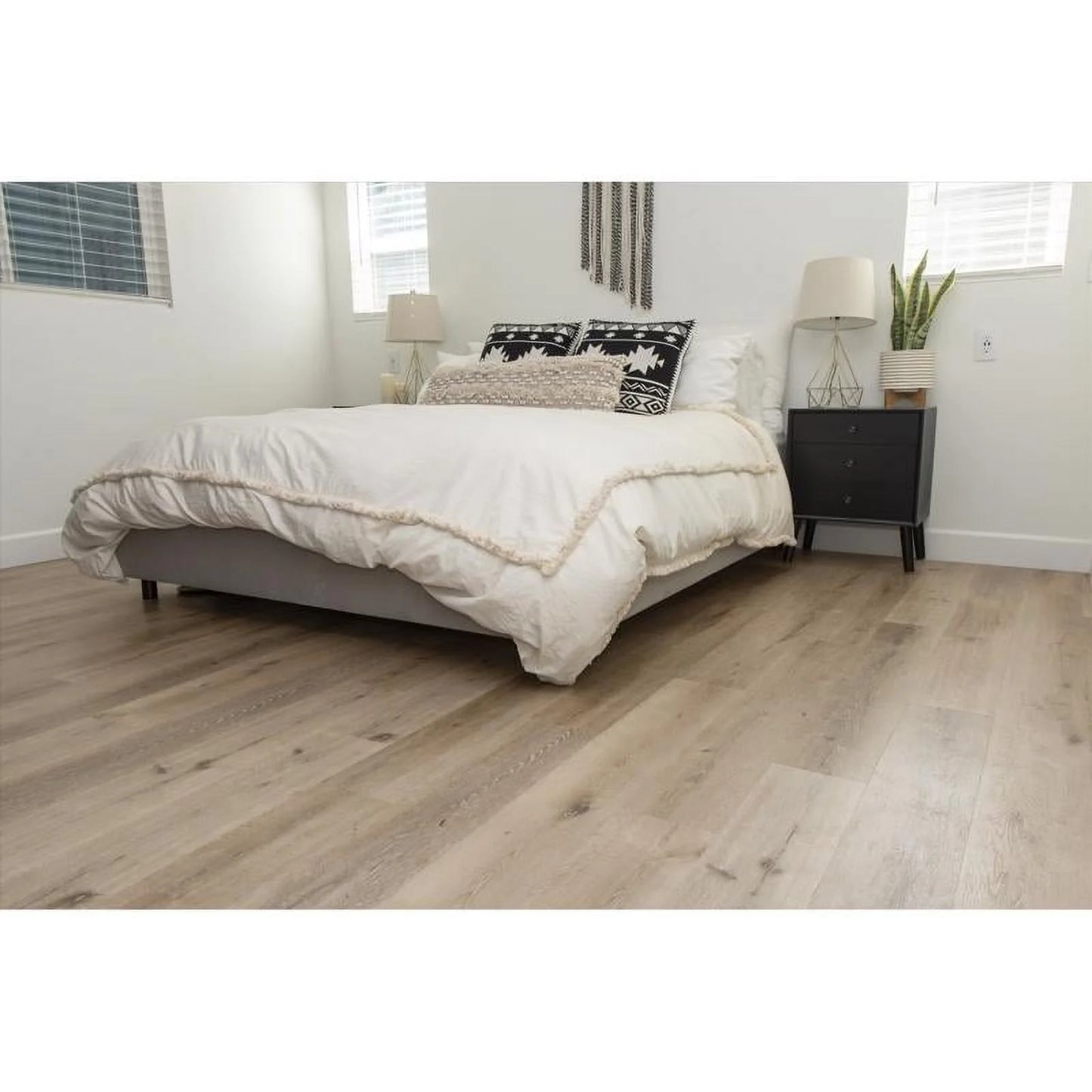CALI Builder's Choice 7.12" x 48" Vinyl Flooring Materials 23.77 Area, 10 Piece