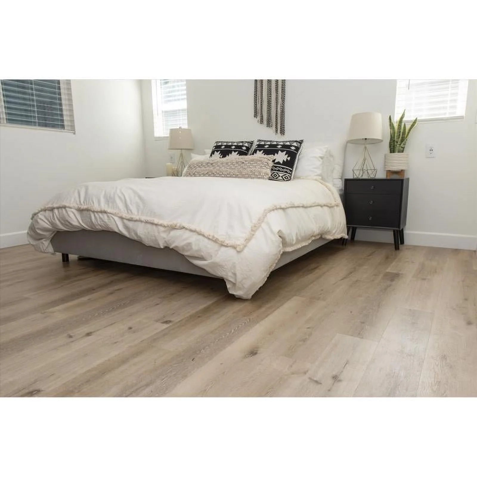 CALI Builder's Choice 7.12" x 48" Vinyl Flooring Materials 23.77 Area, 10 Piece