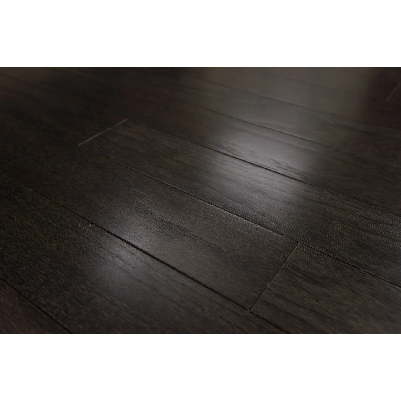 Hudson Collection Engineered Hardwood in Coal - 3/8" X 3" (25.5sqft/case)