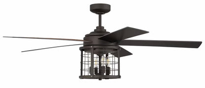 Craftmade Lighting - Nicolas - 5 Blade Ceiling Fan with Light Kit In