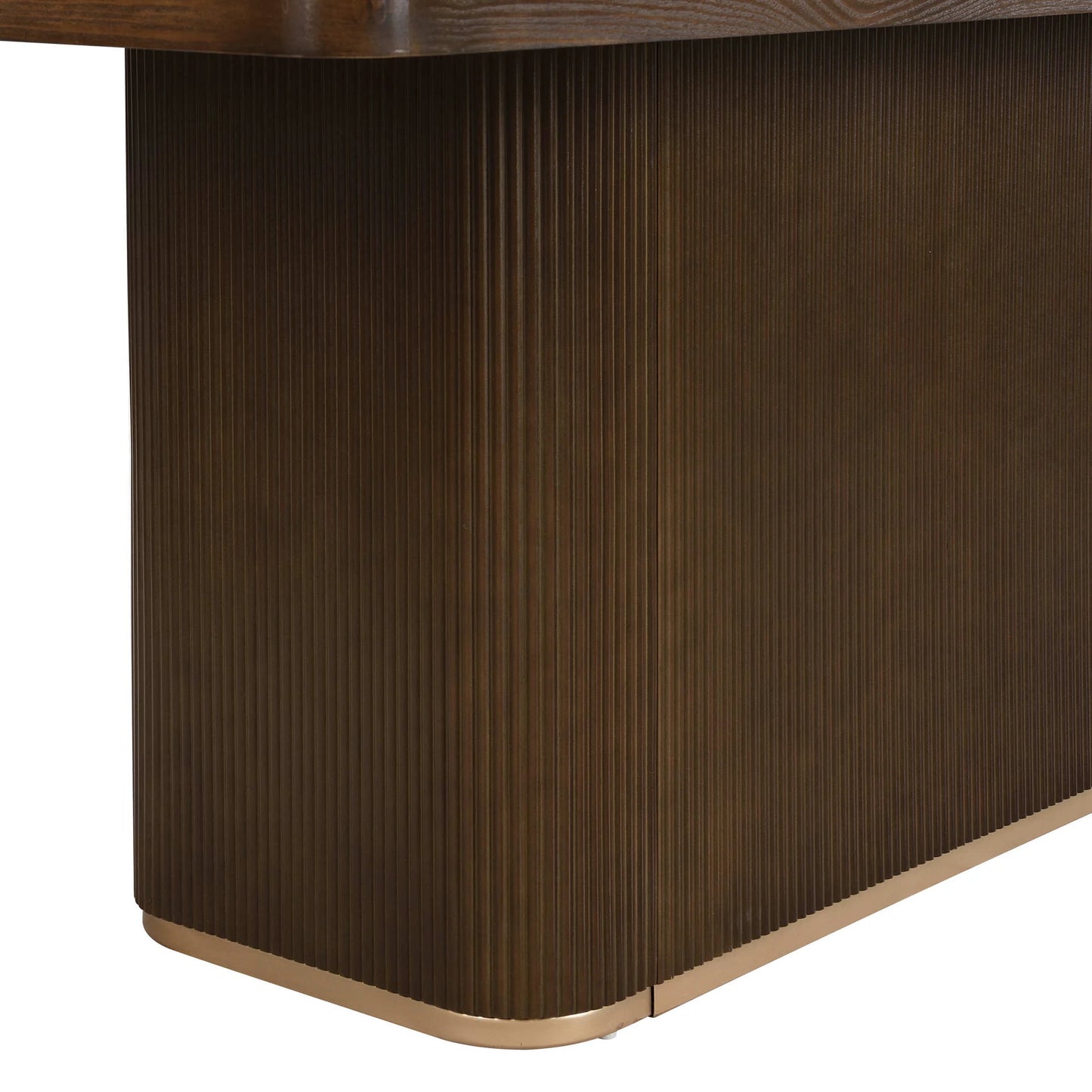 Christopher Knight Home 84" Rectangular Wood Dining Table for 6-8 people with Solid Pillar Base, Walnut