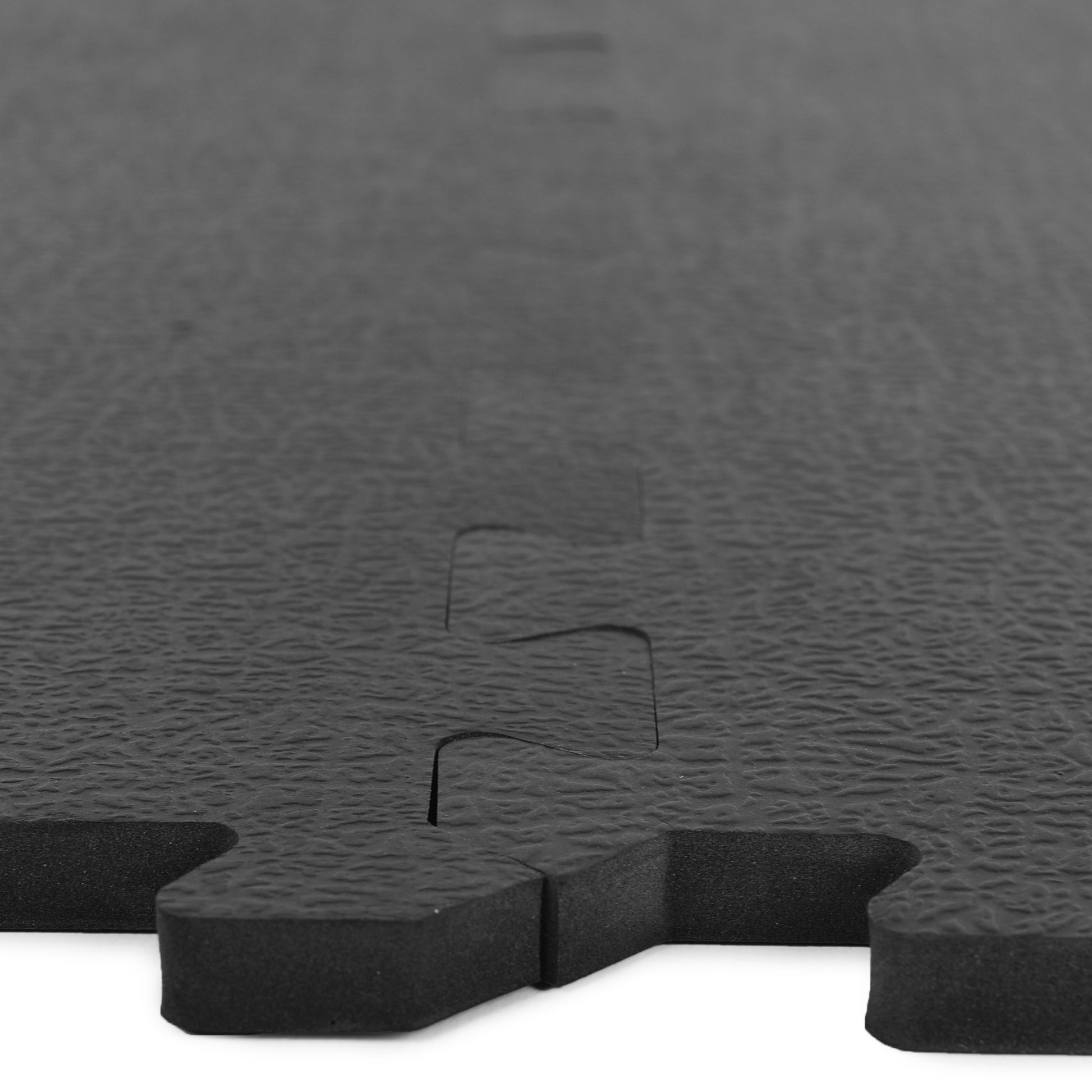 Greatmats Sport Plus Designer 10 mm Interlocking High Density Foam Tiles Black 25 Pack 2 ft. x 2 ft.