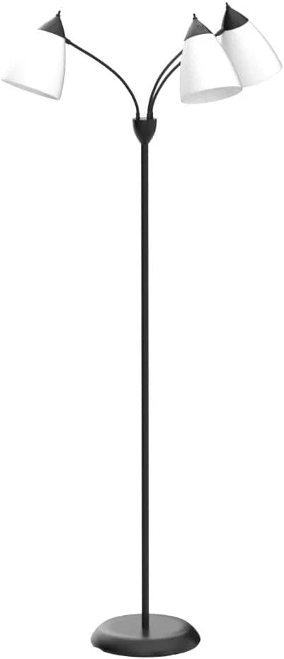 DINGLILIGHTING Floor Lamp Tall for Room: Flexible Gooseneck Floor Lamps Standing for Bedroom Home Office - Modern Floor Lights 5-Light