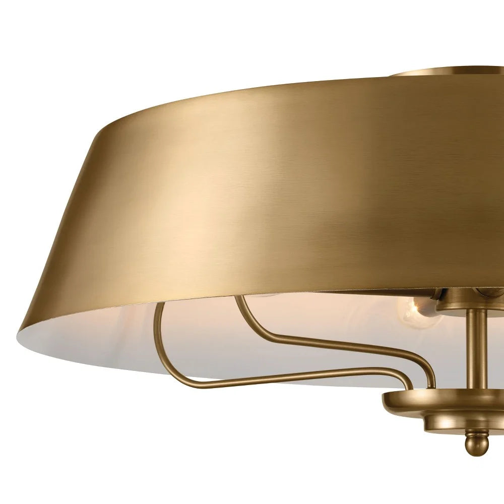 52543PN-Kichler Lighting-Luella - 4 Light Pendant In Traditional Style-8.25 Inches Tall and 22 Inches Wide-Polished Nickel Finish