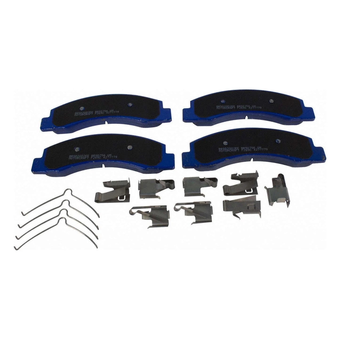 Motorcraft Super Duty Brake Pad Set, w/Hardware and Shims Fits select: 1999-2004 FORD F250, 1999-2004 FORD F350